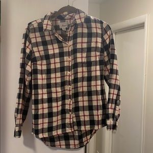 XS women’s flannel shirt